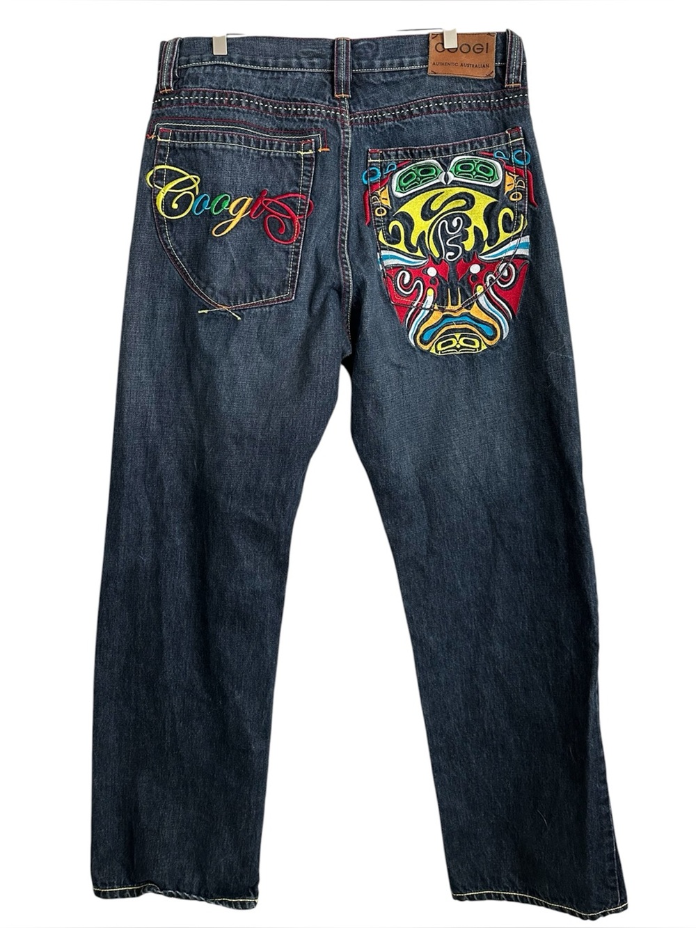 Coogi Authentic Australian Embroidered Jeans Men’s Y2K